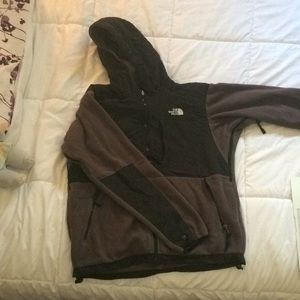 Black and Grey Northface
